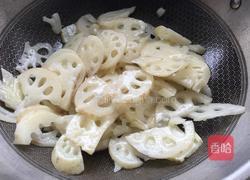 炒藕片的做法图解6