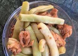 鸡腿炖豆角