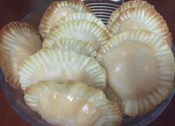 饺子皮小番薯饼