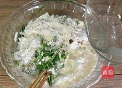 韭菜鸡蛋饼的做法图解4