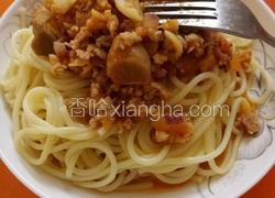 最简单的肉酱意大利面
