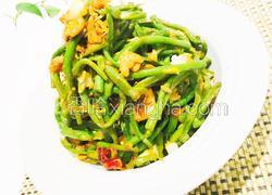 肉末煸豇豆丝