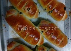 蓝莓巧克力馅牛奶面包