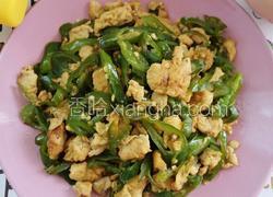 青椒炒蛋