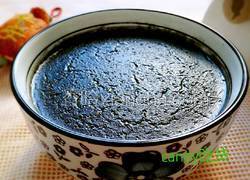 红糖香甜芝麻糊