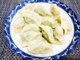 韭菜苔虾仁水饺