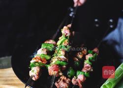超好吃的烤肉配方 青椒烤羊肉/小羊排的做法图解14