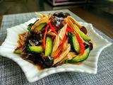 黄瓜木耳拌腐竹