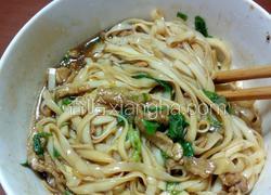 小白菜肉丝面