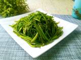青椒炒红薯杆的做法[图]