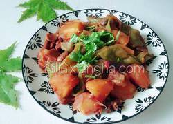 土豆炖豆角