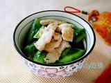 瘦肉洋葱炒丝瓜
