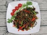 干豇豆炒腊肉 