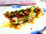 肉末蒸冬瓜