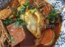 辣白菜豆腐汤