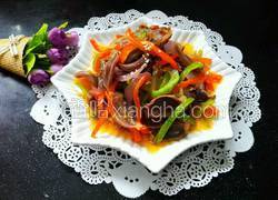鱼香风味炒鸭胗