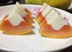 木瓜椰子冻