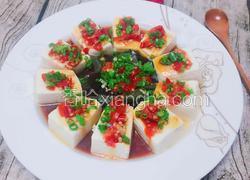 剁椒皮蛋拌豆腐