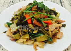 潮州酸菜炒五花肉