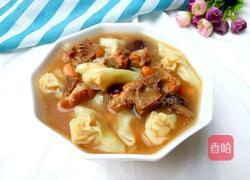 排骨汤云吞的做法图解6