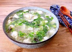 香菜鱼片汤
