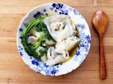 清汤菜肉馄饨