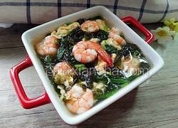 紫菜虾仁蛋汤