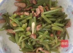 肉丝炒蕃薯藤的做法图解7