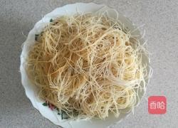 炒粉干的做法图解2