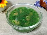 小白菜丸子汤