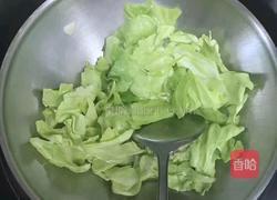 手撕包菜炒蛋定姐鸡蛋干的做法图解5