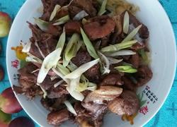 大葱炒鸭子