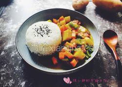 咖喱鸡排饭