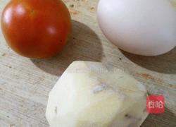 土豆鸡蛋西红柿饼的做法图解1