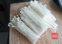 可乐培根金针菇的做法图解1