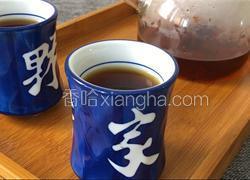 荷叶决明子玫瑰茶