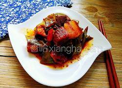 油豆角炖五花肉