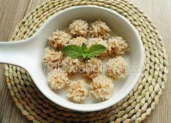 莲藕酥汁丸子