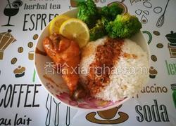 照烧鸡腿饭