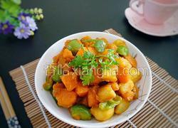 南瓜炖土豆