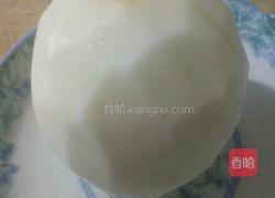 酱蛋肉馅香瓜杯的做法图解2