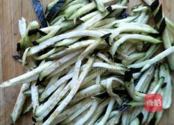 茄丝米饭的做法图解3