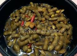 高压锅煮麻辣毛豆
