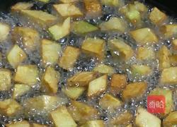 鸡丁茄子拌饭的做法图解3