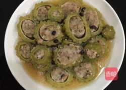 苦瓜酿肉的做法图解6