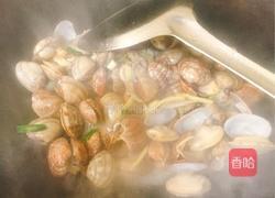 爆炒花蛤的做法图解5