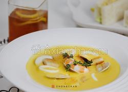 马赛南瓜海鲜风情浓汤