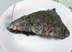 韭菜薏米杂粮饼