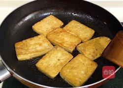 日式沙拉汁煎豆腐的做法图解7