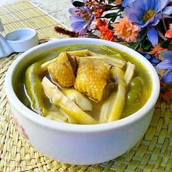 豆角笋子炖鸡的做法[图]